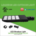 Promotion Fotozelle Option UL cUL aufgeführt 130LM / W Retrofit 240W Parkplatz LED Shoebox Licht